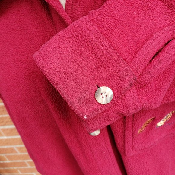 Vintage Fleece Button Down Sweater - Picture 7 of 8